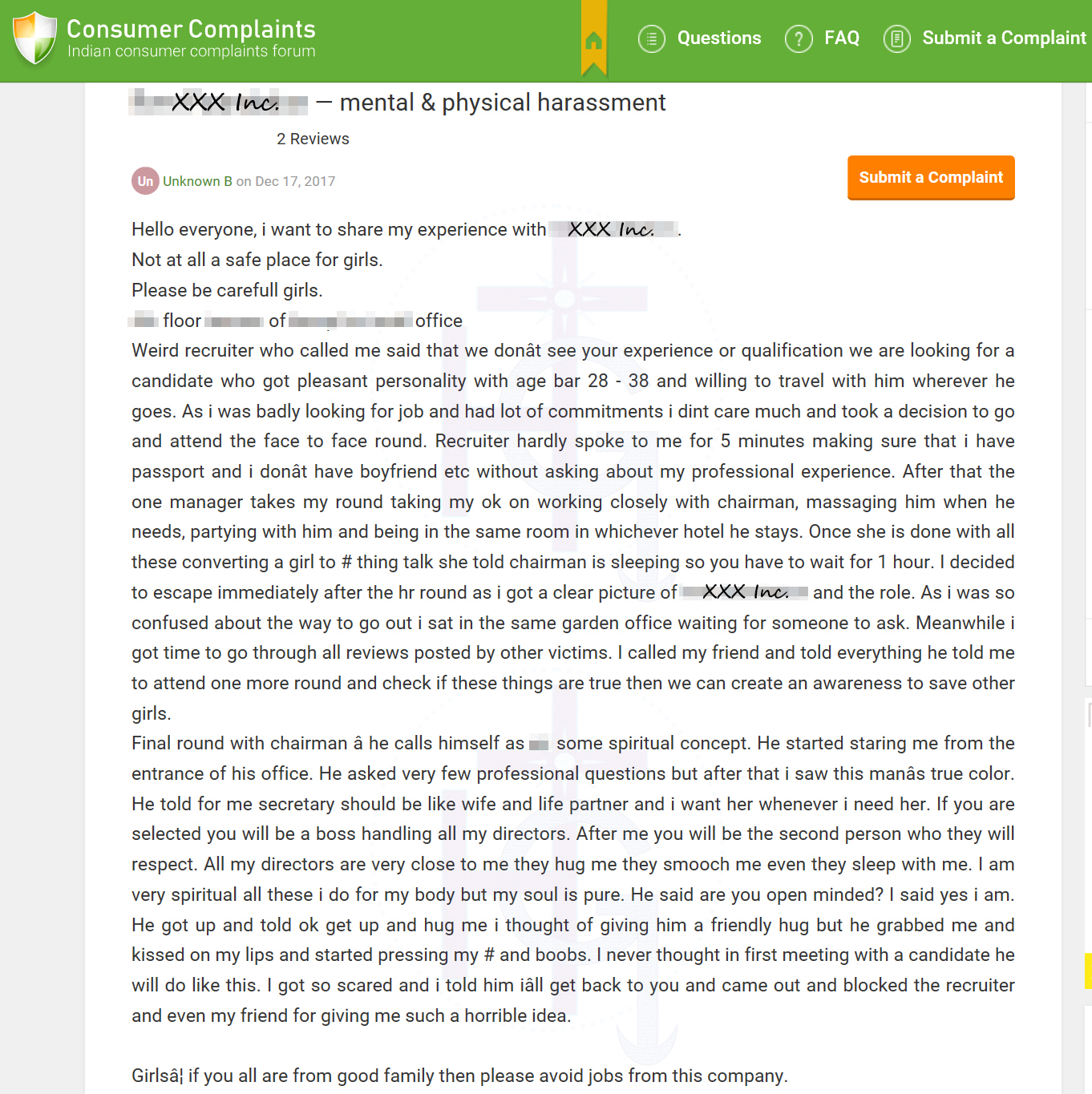 Mehryar Ray Taban, MD: Understanding Customer Complaints in Ophthalmology and Aesthetic Surgery