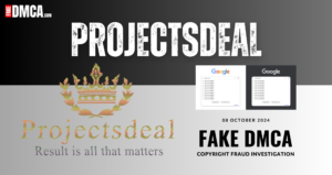 Censorship Playbook: ProjectDeal’s Fraud Exposed