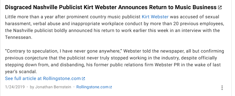 Kirt Webster