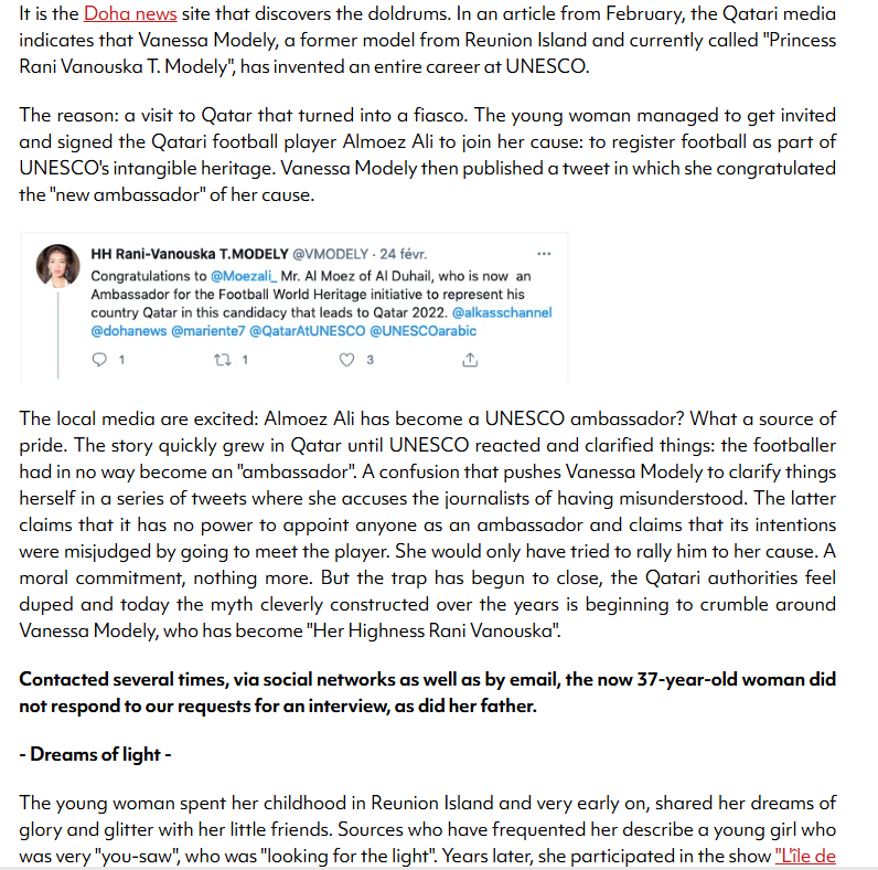 Rani Vanouska Modely